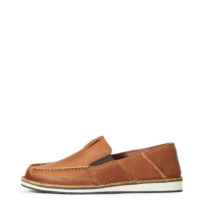 Loafersy Męskie Ariat Eco Cruiser Ciemny Szare | PL-098271