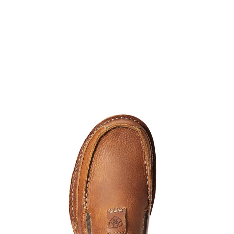 Loafersy Męskie Ariat Eco Cruiser Ciemny Szare | PL-098271