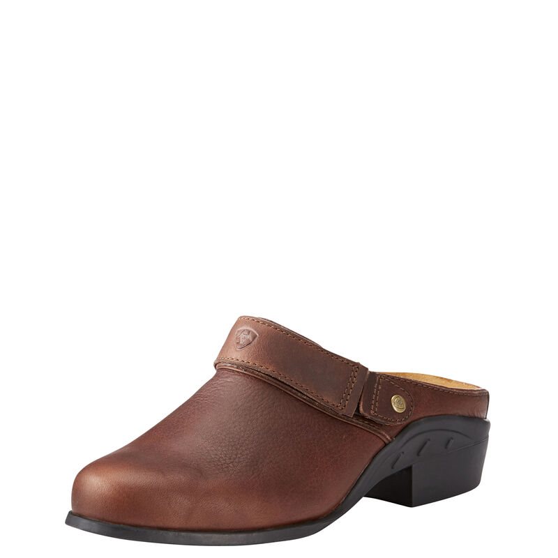 Mules Buty Damskie Ariat Sportowe Mule Brązowe | PL-398155