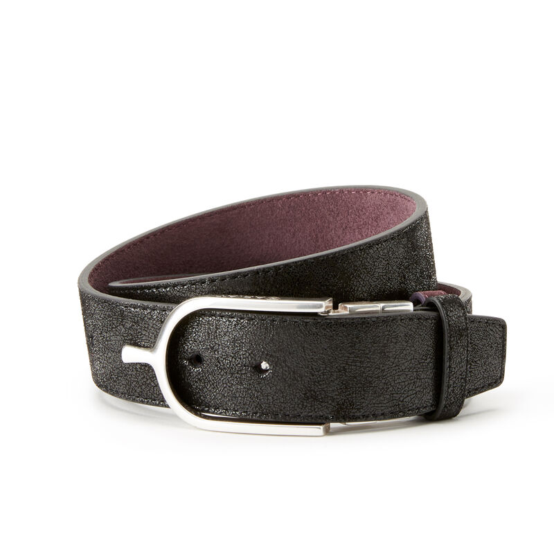 Paski Męskie Ariat Radiant Reversible Belts Czarne | PL-700422