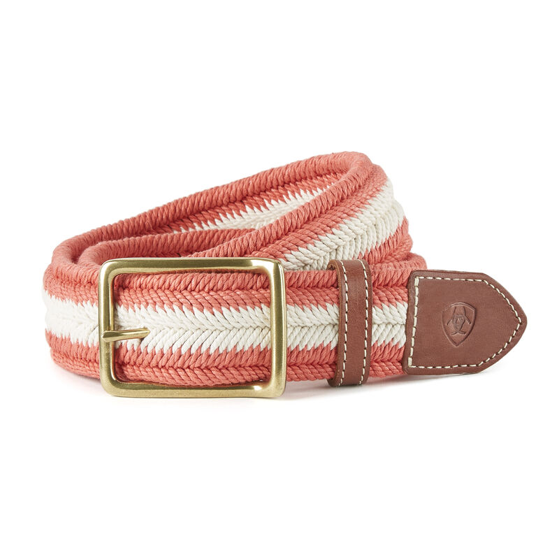 Paski Męskie Ariat Three Rail Woven Belts Czarne | PL-049957