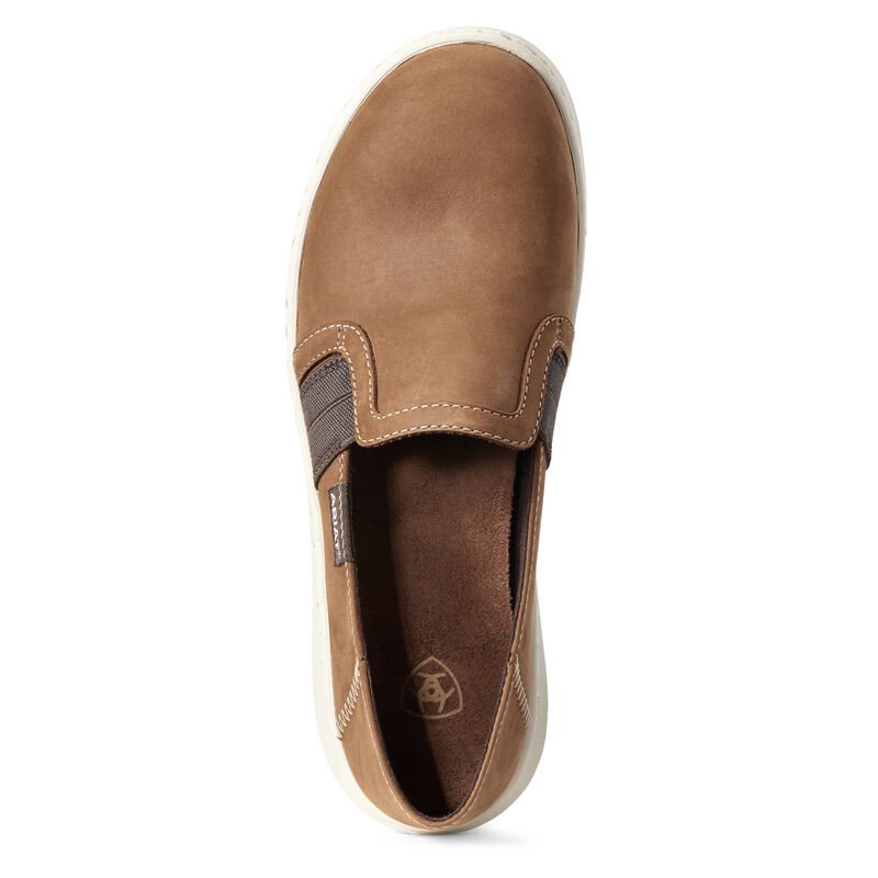 Slip On Damskie Ariat Ryder Brązowe | PL-432361