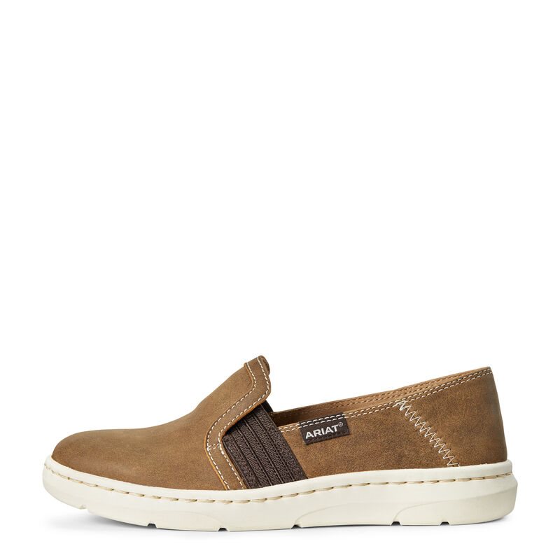 Slip On Damskie Ariat Ryder Brązowe | PL-811751