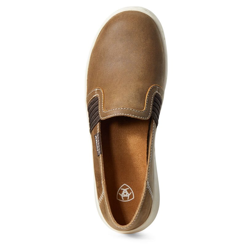 Slip On Damskie Ariat Ryder Brązowe | PL-811751