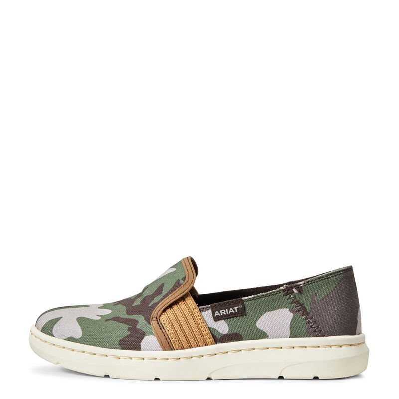 Slip On Damskie Ariat Ryder Camo | PL-218670