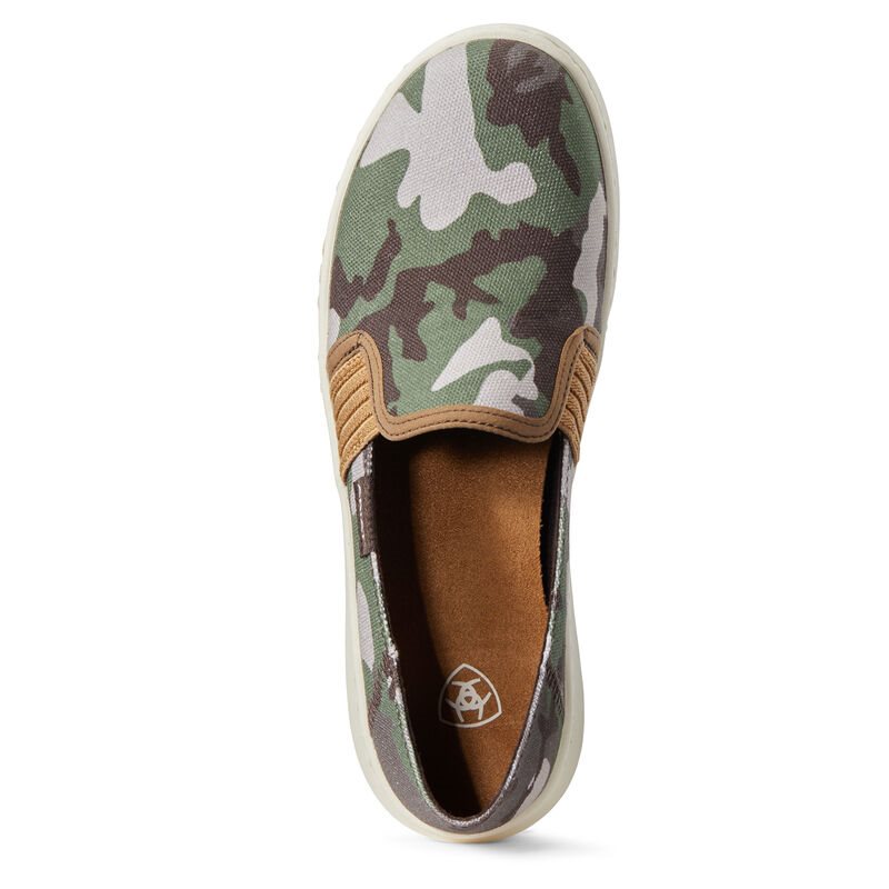 Slip On Damskie Ariat Ryder Camo | PL-218670