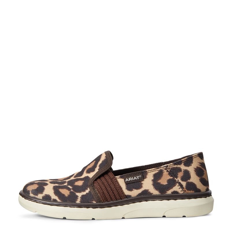 Slip On Damskie Ariat Ryder English Panterka | PL-828999