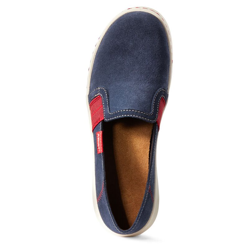 Slip On Damskie Ariat Ryder Granatowe | PL-322798