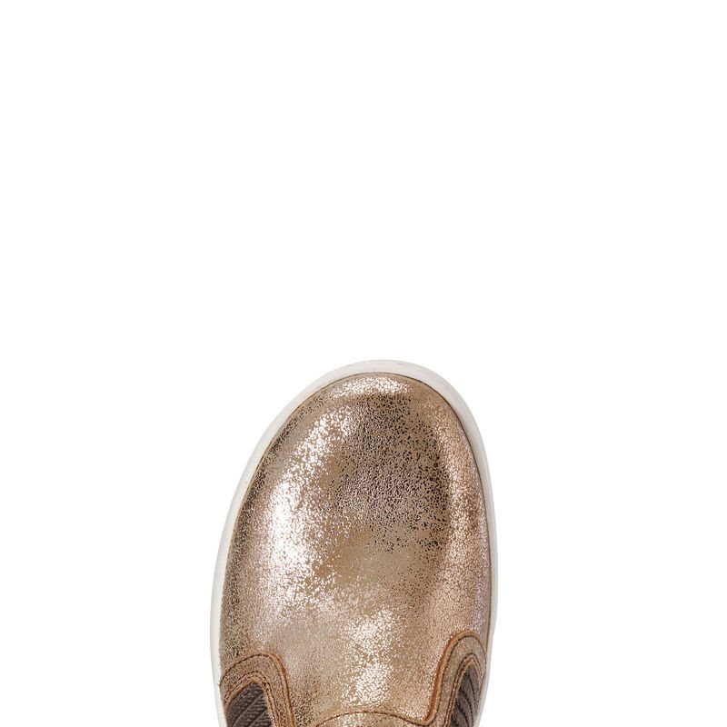 Slip On Damskie Ariat Ryder Miedź Metal | PL-234804