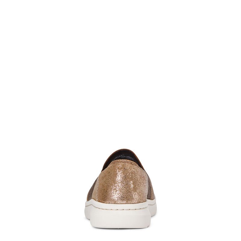 Slip On Damskie Ariat Ryder Miedź Metal | PL-234804