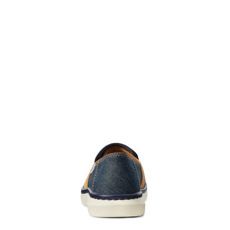 Slip On Damskie Ariat Ryder Niebieskie | PL-327703