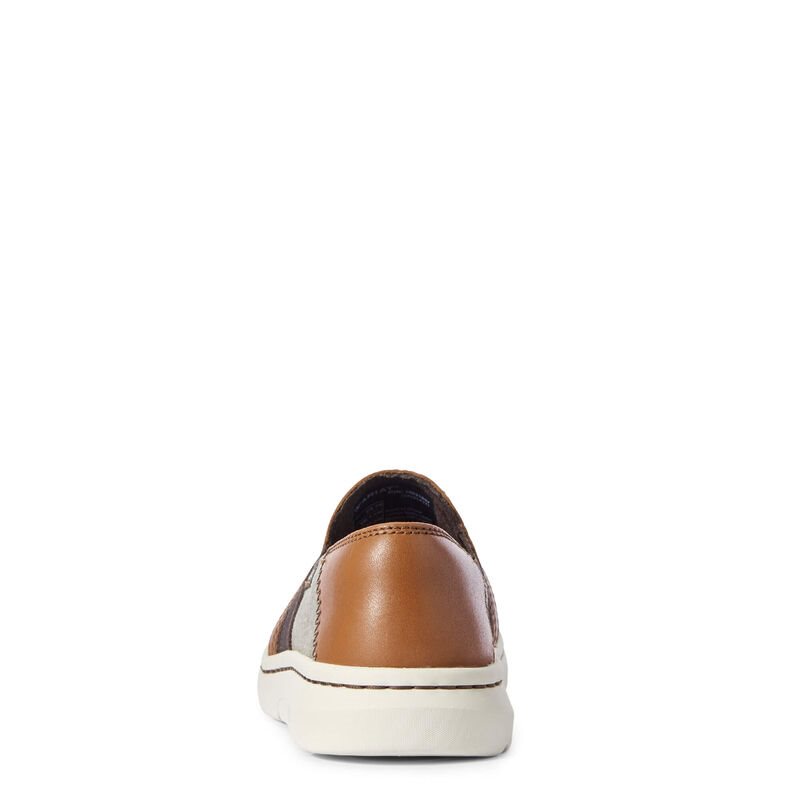 Slip On Damskie Ariat Ryder Szare Brązowe | PL-451312