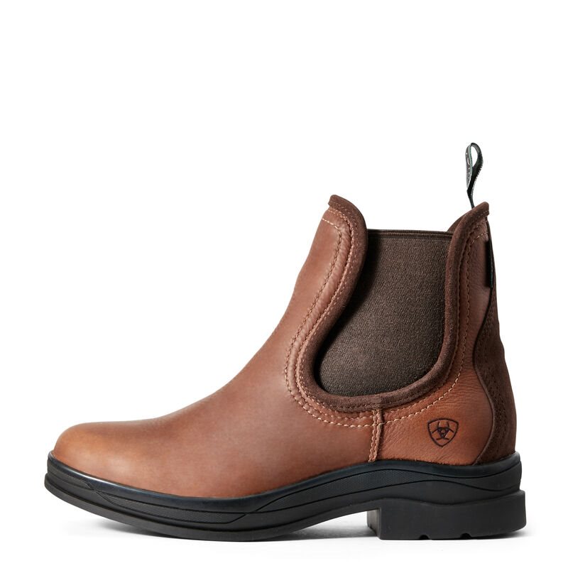 Trzewiki Damskie Ariat Keswick Nieprzemakalne Boots Ciemny Brązowe | PL-357520