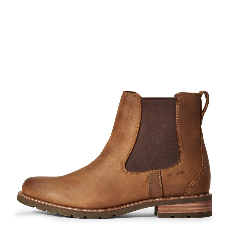 Trzewiki Damskie Ariat Wexford Nieprzemakalne Boots Brązowe | PL-287415