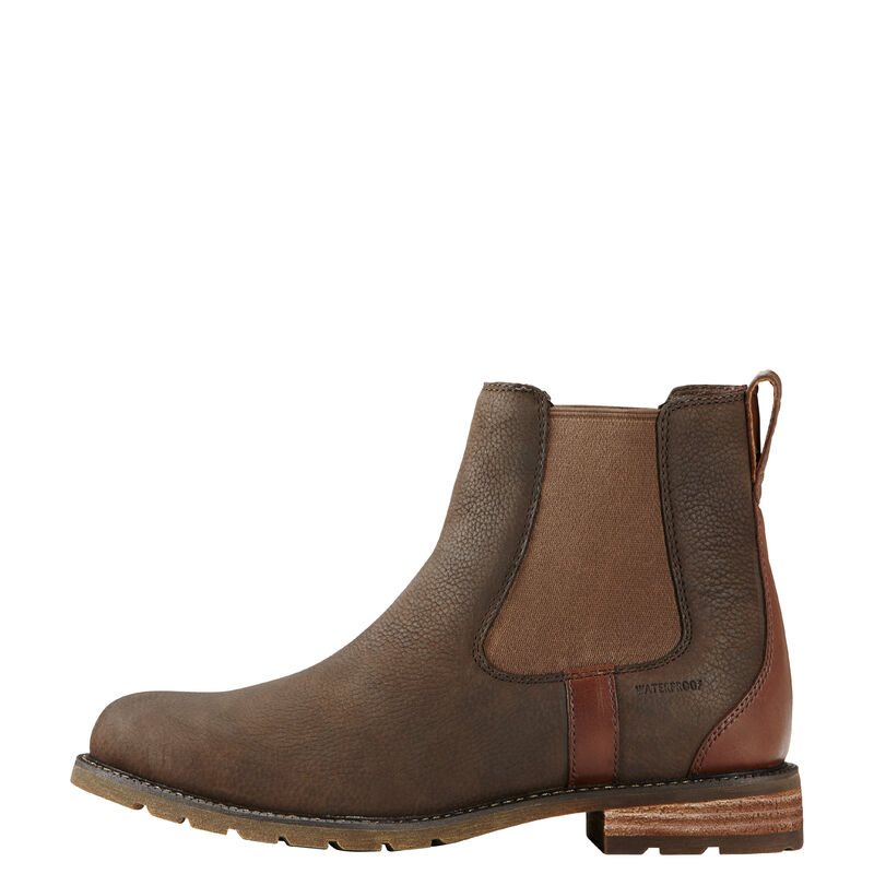 Trzewiki Damskie Ariat Wexford Nieprzemakalne Boots Kawa | PL-775512