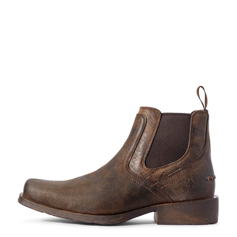 Trzewiki Męskie Ariat Midtown Rambler Boots Brązowe | PL-380849