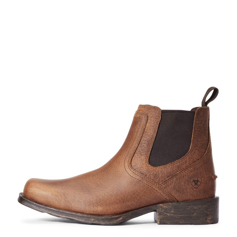 Trzewiki Męskie Ariat Midtown Rambler Western Boots Brązowe | PL-196588