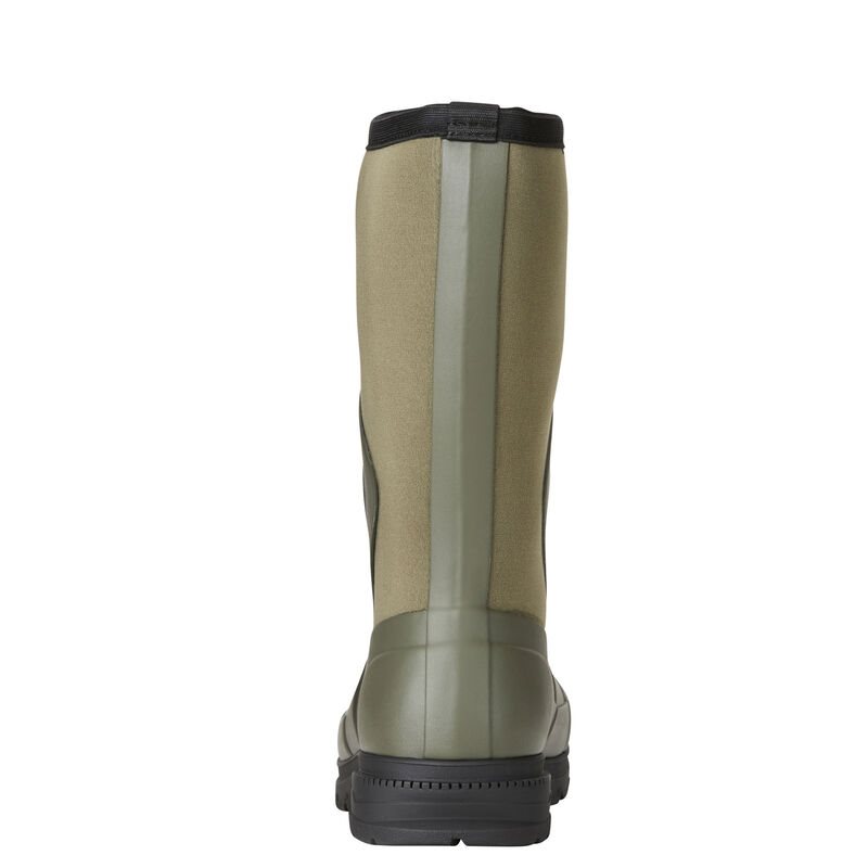 Kalosze Damskie Ariat Springfield Rubber Boots Oliwkowe Zielone | PL-087343